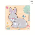 mon puzzle 3d  Puzzle 3D Bois Animaux pour Enfants