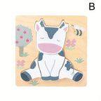 mon puzzle 3d  Puzzle 3D Bois Animaux pour Enfants