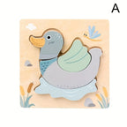 mon puzzle 3d  Puzzle 3D Bois Animaux pour Enfants