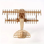 mon puzzle 3d  Puzzle 3D bois avion Vintage