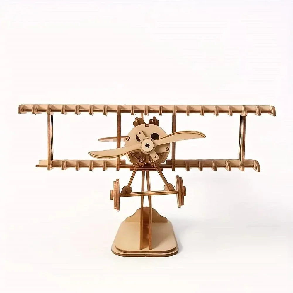 mon puzzle 3d  Puzzle 3D bois avion Vintage