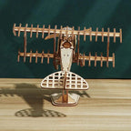 mon puzzle 3d  Puzzle 3D bois avion Vintage