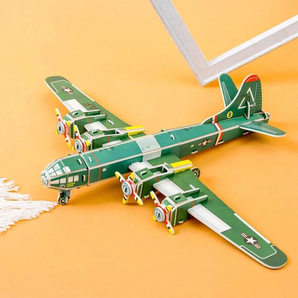 mon puzzle 3d  Puzzle 3D bois avions et Tanks Militaires