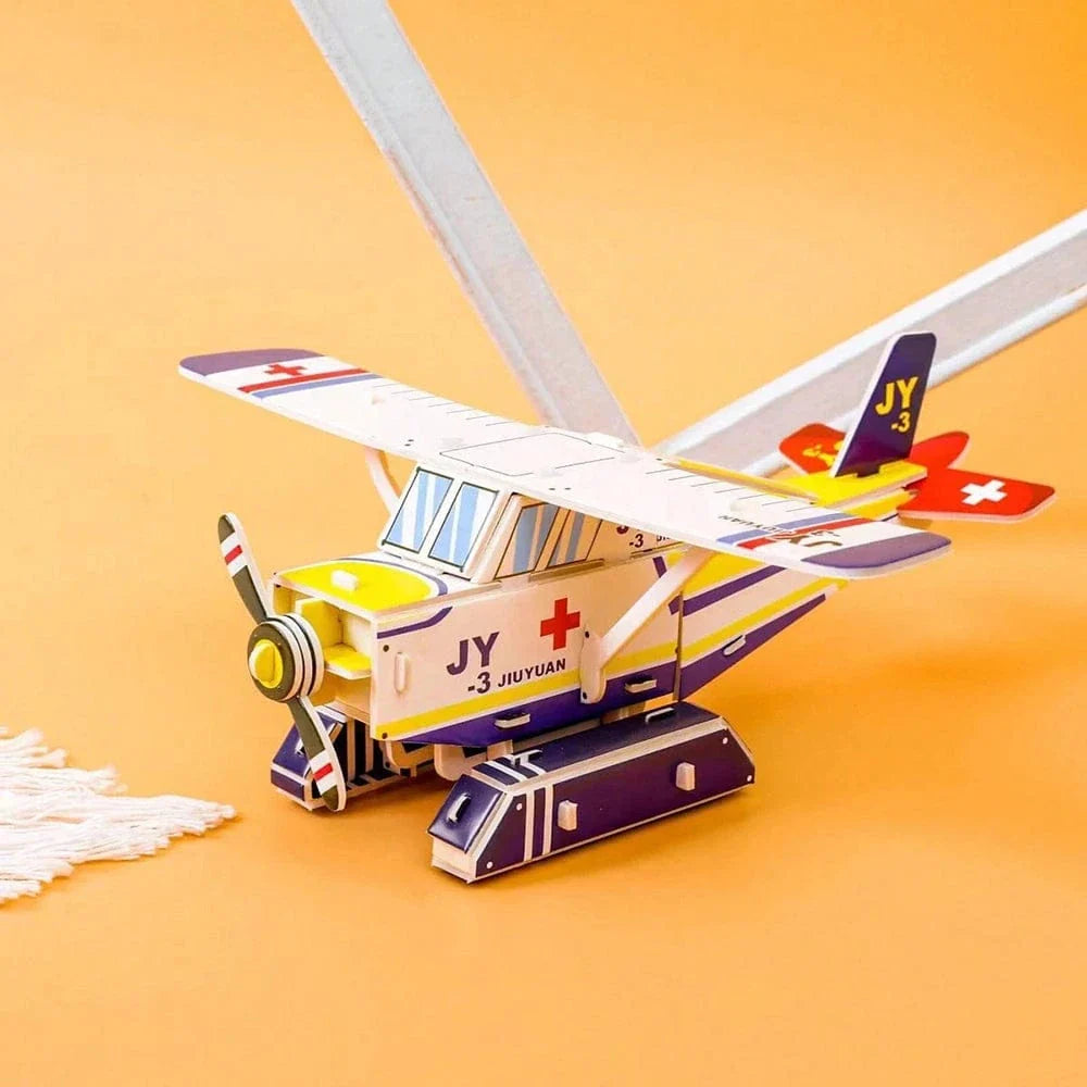 mon puzzle 3d  Puzzle 3D bois avions et Tanks Militaires