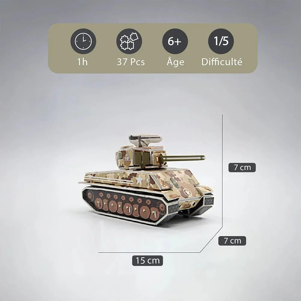 mon puzzle 3d  Puzzle 3D bois avions et Tanks Militaires