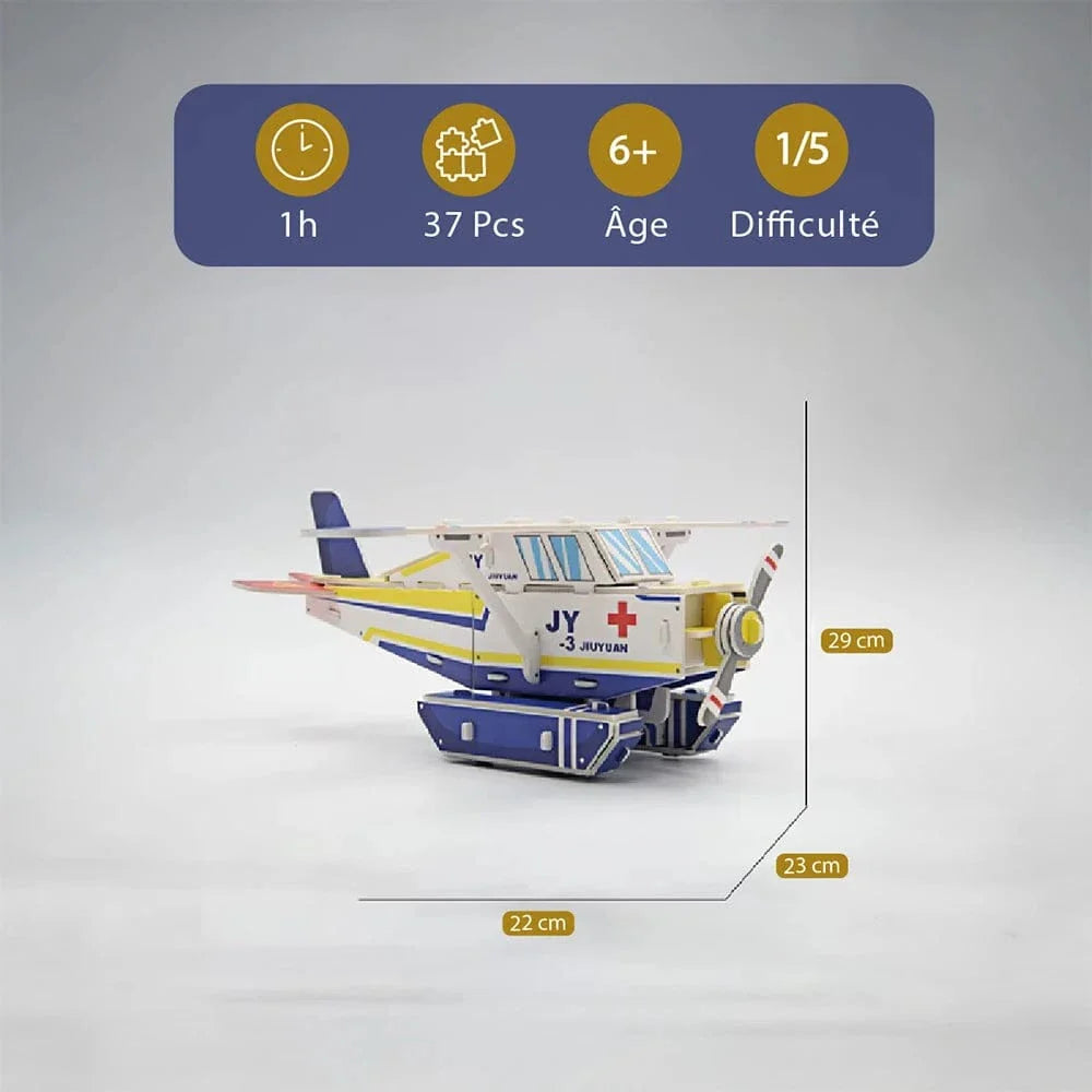 mon puzzle 3d  Puzzle 3D bois avions et Tanks Militaires