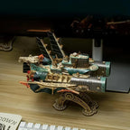 mon puzzle 3d Puzzle 3D bois bateau Dirigeable Fantastique