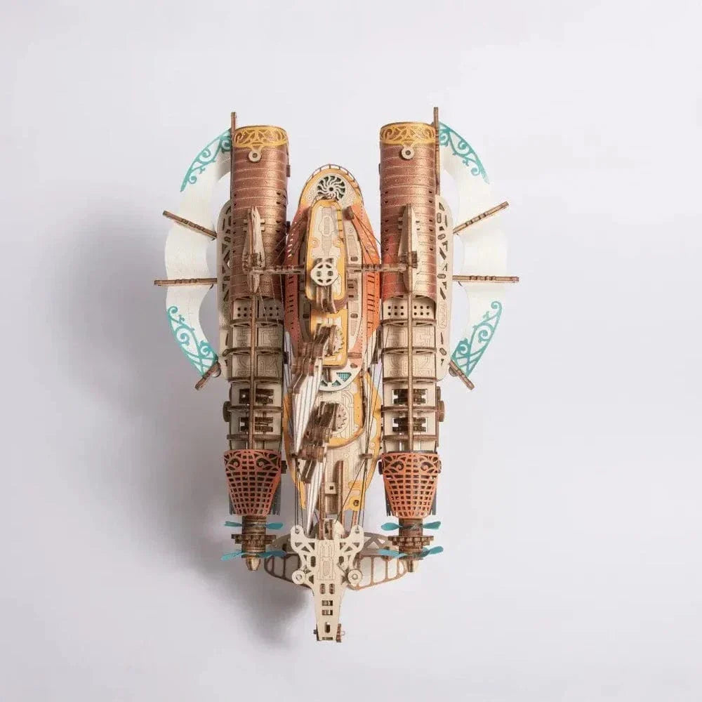 mon puzzle 3d Puzzle 3D bois bateau Dirigeable Fantastique