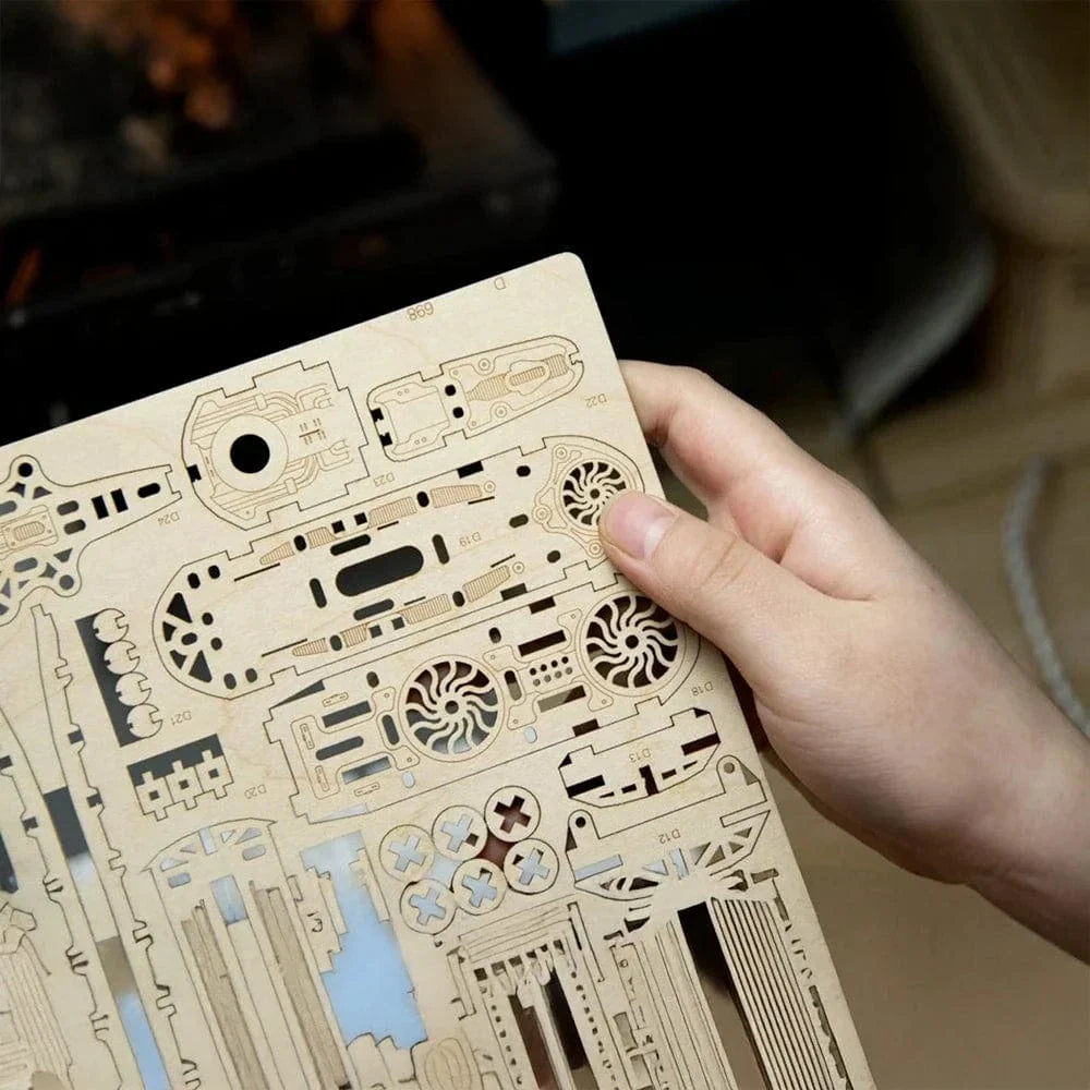 mon puzzle 3d Puzzle 3D bois bateau Dirigeable Fantastique