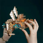 mon puzzle 3d Puzzle 3D bois bateau Dirigeable Fantastique