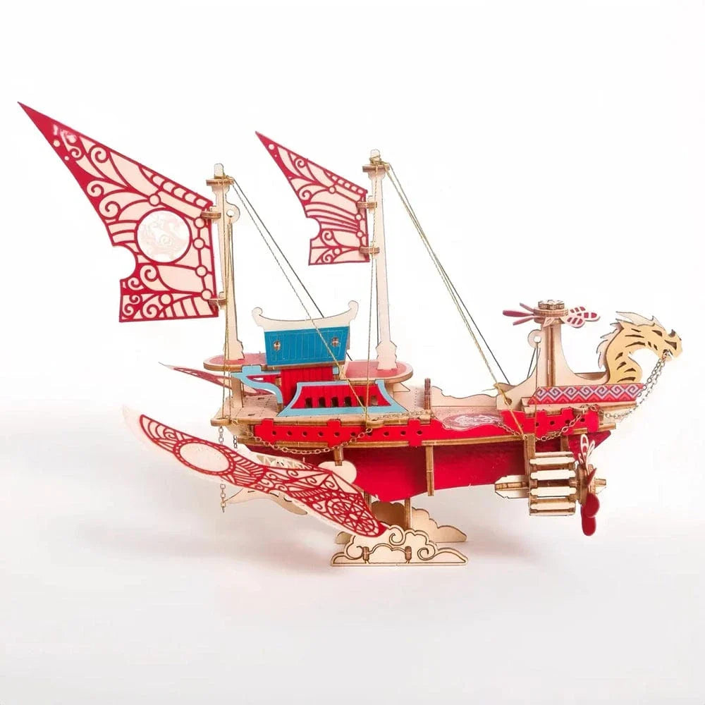 mon puzzle 3d  Puzzle 3D bois – Bateau Fantaisie