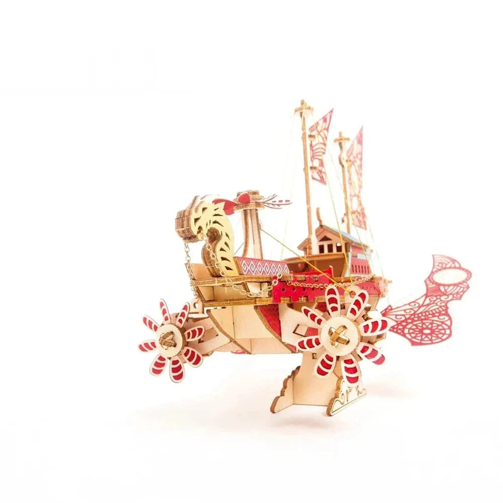 mon puzzle 3d  Puzzle 3D bois – Bateau Fantaisie