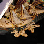 mon puzzle 3d  Puzzle 3D bois bateau - Vaisseau Mystique