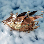 mon puzzle 3d  Puzzle 3D bois bateau - Vaisseau Mystique