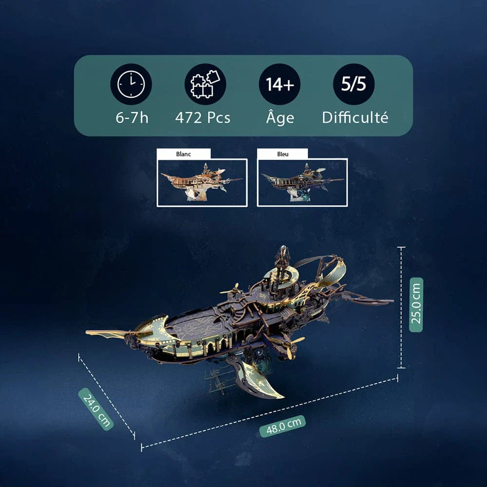 mon puzzle 3d  Puzzle 3D bois bateau - Vaisseau Royal