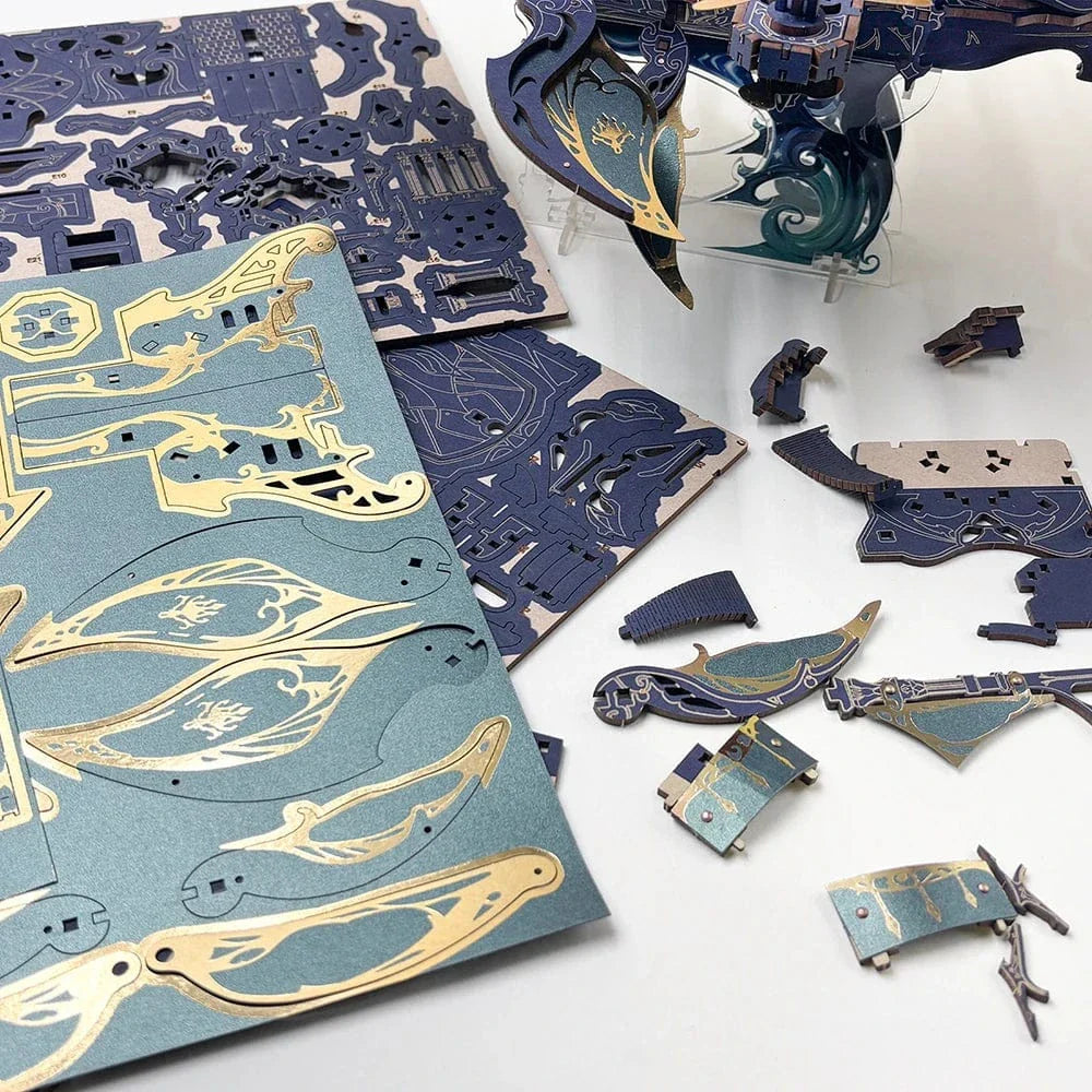 mon puzzle 3d  Puzzle 3D bois bateau - Vaisseau Royal