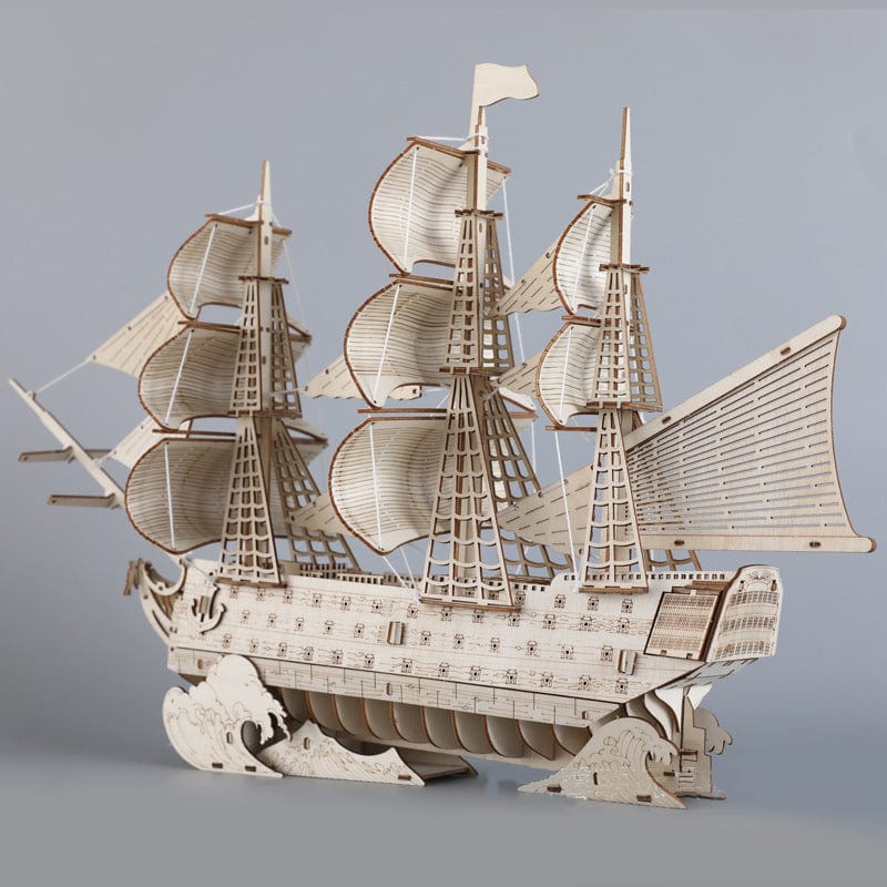 mon puzzle 3d  Puzzle 3D Bois Bateau Victory