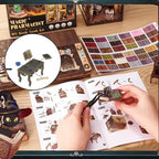 mon puzzle 3d  Puzzle 3D Bois – book nook Boutique de Potions Magiques