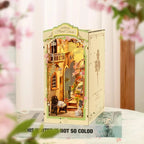 mon puzzle 3d  Puzzle 3D Bois – book nook fleurie de Jardin