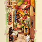 mon puzzle 3d  Puzzle 3D Bois – book nook fleurie de Jardin