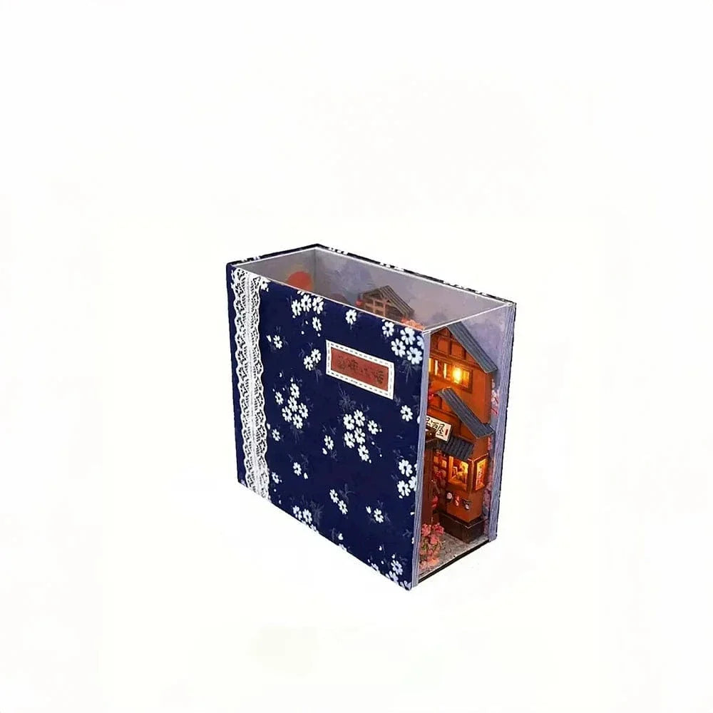 mon puzzle 3d  Puzzle 3D Bois – Book Nook Rue Nocturne