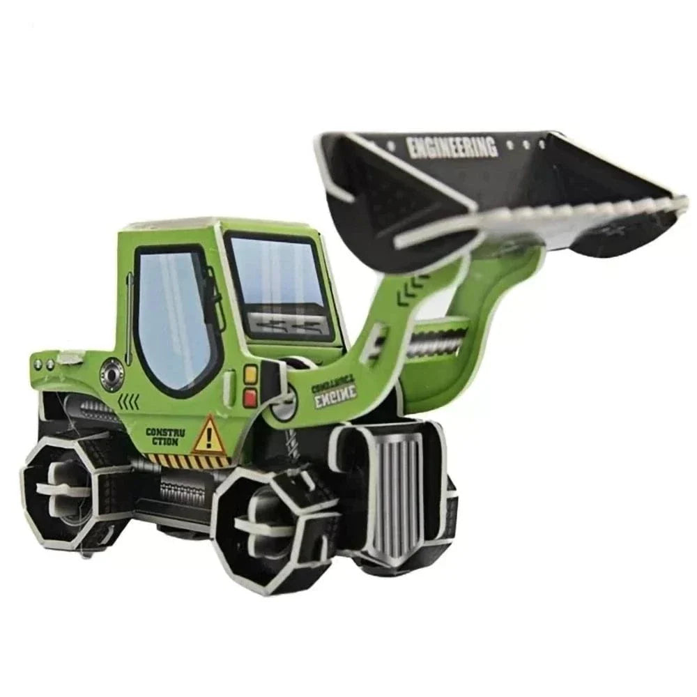 mon puzzle 3d  Puzzle 3D bois Camions de Chantier - Voiture pour enfants