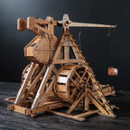 mon puzzle 3d  Puzzle 3D Bois Catapulte Trébuchet