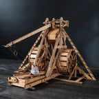 mon puzzle 3d  Puzzle 3D Bois Catapulte Trébuchet