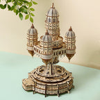 mon puzzle 3d  Puzzle 3D Bois Château Volant Laputa