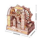 mon puzzle 3d  Puzzle 3D Bois Circuit Billes Londres