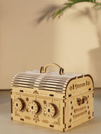 mon puzzle 3d  Puzzle 3D Bois Coffre au Trésor