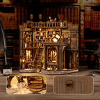 mon puzzle 3d  Puzzle 3D Bois Cottage Rêveur Lumineux