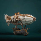 mon puzzle 3d  Puzzle 3D Bois - Dirigeable Fantastique lumineux