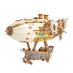 mon puzzle 3d  Puzzle 3D Bois - Dirigeable Fantastique lumineux