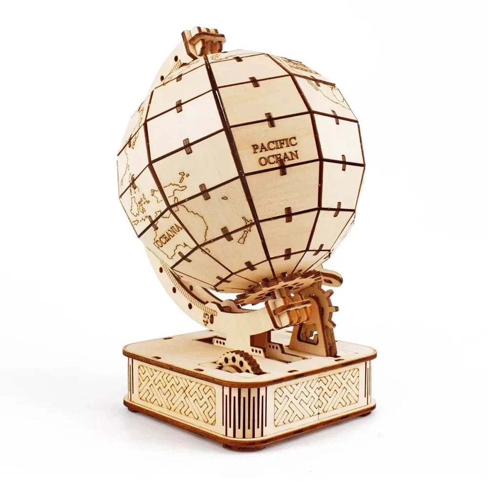 mon puzzle 3d  Puzzle 3D Bois Globe Classique