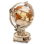 mon puzzle 3d  Puzzle 3D Bois Globe Mécanique
