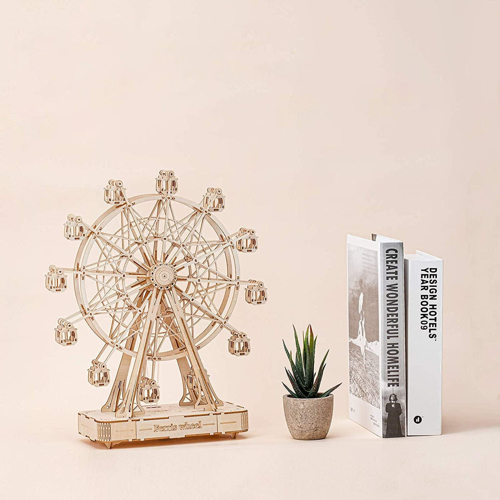 mon puzzle 3d  Puzzle 3D Bois Grande Roue Rotative