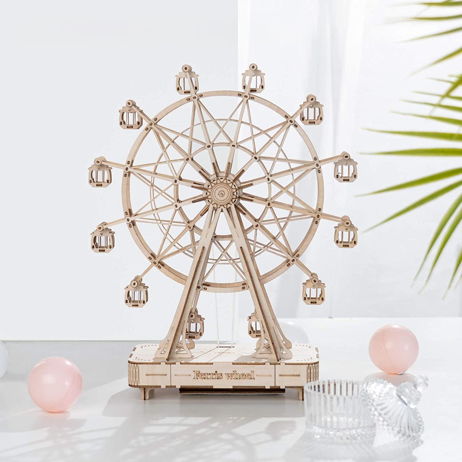 mon puzzle 3d  Puzzle 3D Bois Grande Roue Rotative