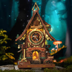 mon puzzle 3d  Puzzle 3D Bois Horloge Coucou Forêt Noire