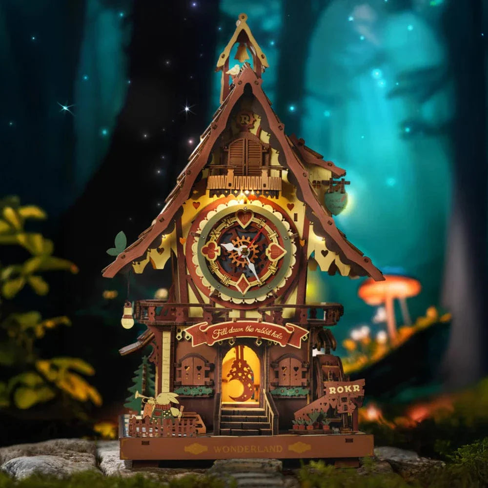 mon puzzle 3d  Puzzle 3D Bois Horloge Coucou Forêt Noire