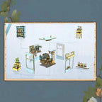 mon puzzle 3d  Puzzle 3D Bois magasin fleuriste