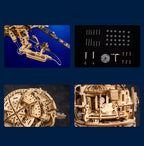 mon puzzle 3d  Puzzle 3D Bois Méduse Aurore Lumineuse