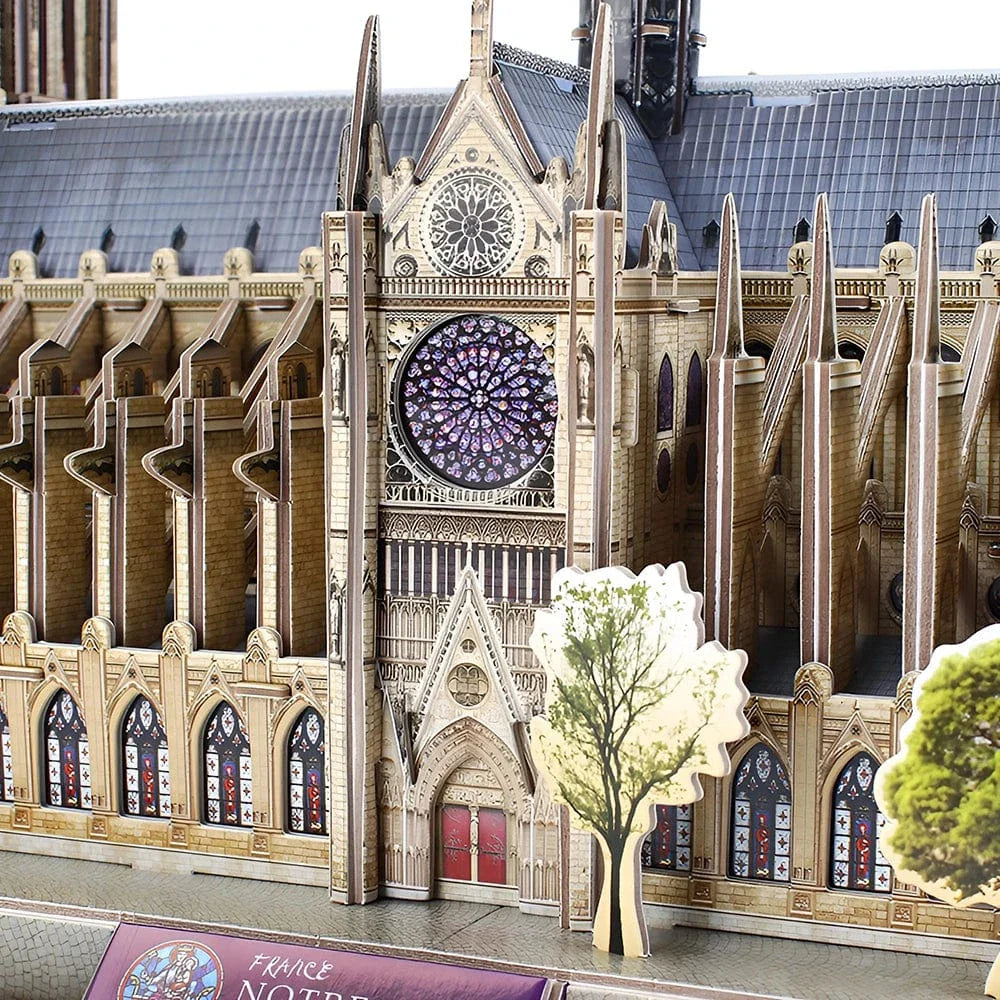 mon puzzle 3d  Puzzle 3D bois Métal Notre-Dame de Paris Détaillée
