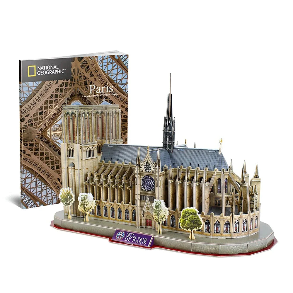 mon puzzle 3d  Puzzle 3D bois Métal Notre-Dame de Paris Détaillée
