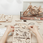 mon puzzle 3d  Puzzle 3D Bois Moto Cruiser