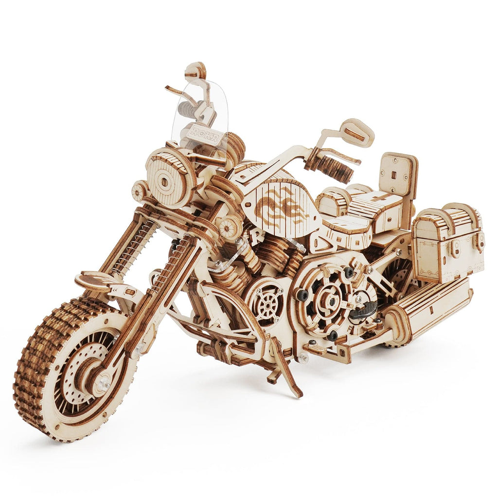 mon puzzle 3d  Puzzle 3D Bois Moto Cruiser