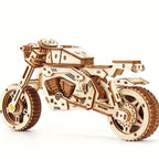 mon puzzle 3d  Puzzle 3D Bois – Moto Vintage Café Racer