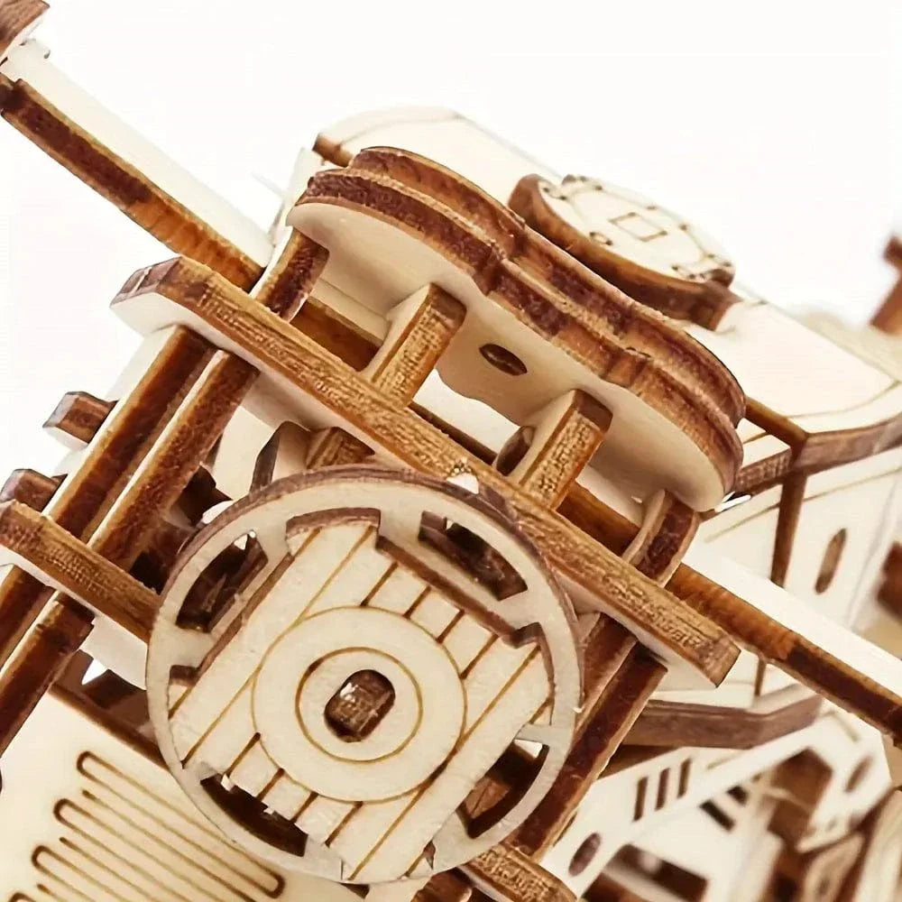 mon puzzle 3d  Puzzle 3D Bois – Moto Vintage Café Racer