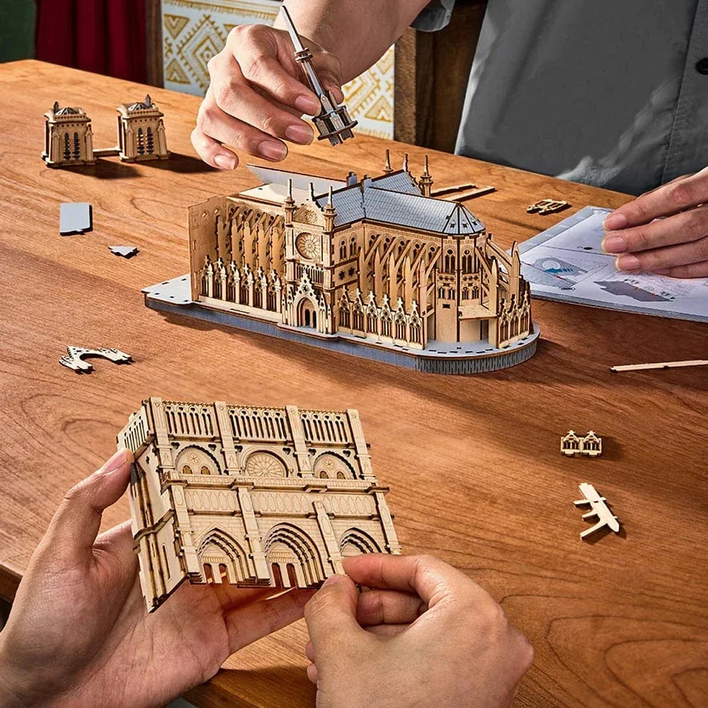 mon puzzle 3d  Puzzle 3D Bois Notre-Dame de Paris Classique