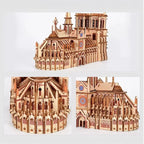 mon puzzle 3d  Puzzle 3D Bois Notre-Dame de Paris Couleurs